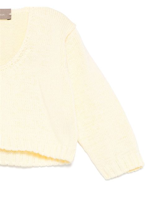 Cardigan in cotone LITTLE BEAR | 1001GIALLO